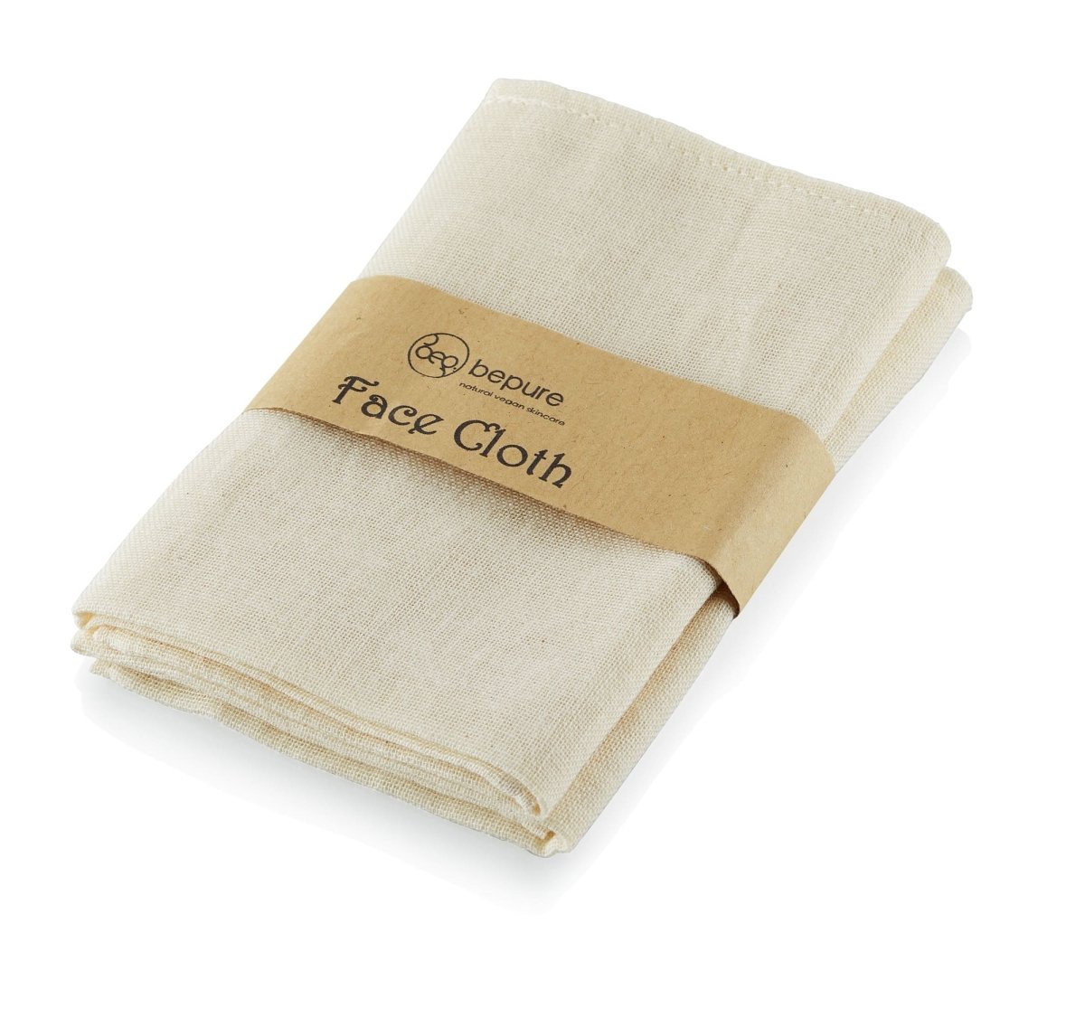 organic FACE CLOTH (2er Pack) - bepure.ch