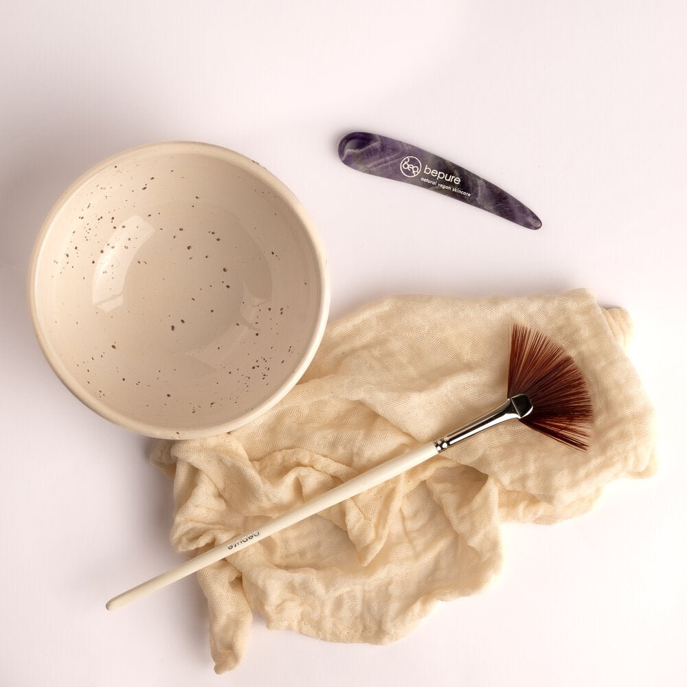 VEGANER MASKEN-FÄCHERPINSEL - bepure.ch