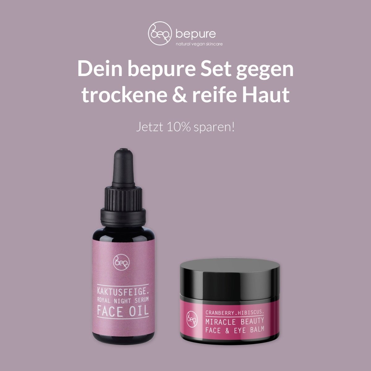 Trockene & reife Haut "Kaktusfeige" - bepure.ch