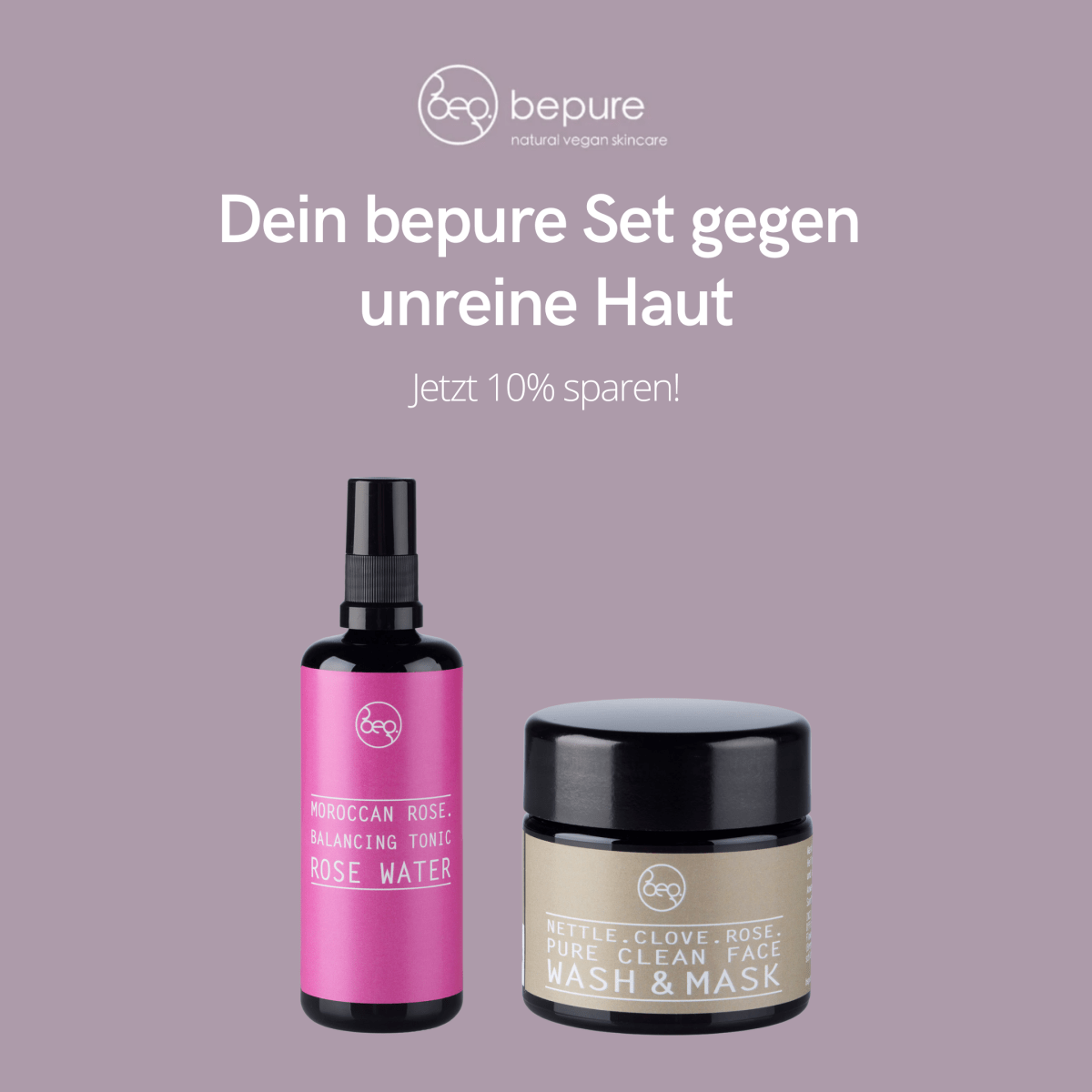 Ölige & unreine Haut - bepure.ch